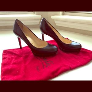 Authentic Christian Louboutin NewSimple Pump 100mm